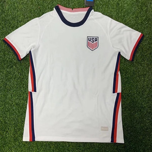 21-22赛季美国国家队主客场球衣10号普利西奇13号摩根短袖足球服