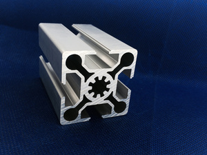 工业铝型材欧标5050l铝型材 5050f设备铝合金型材 50*50方管2.5厚