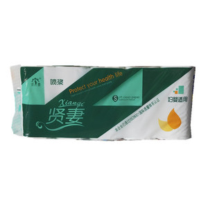 新品直销贤妻原生木浆家用厕纸手纸一提1350克家庭装卷纸 2包包邮