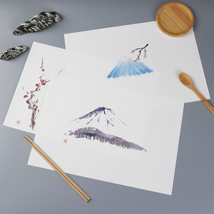 一次性餐垫纸定制日式进口商用餐垫日料酒店火锅餐桌餐盘垫纸logo