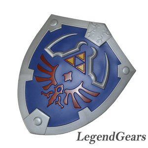 塞尔达传说林克盾牌 cosplay武器eva影视道具 玩具刀剑盾牌装饰