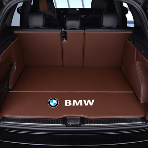 001人付款天猫宝马5系3系530li320lix3x4x5x6专用实木后备箱垫木质
