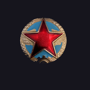 85式空大帽徽 空40毫米大帽徽 85帽徽收藏品