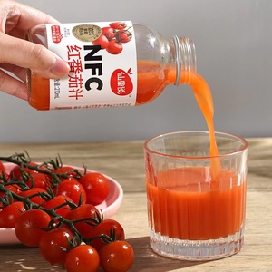仙果说番茄汁瓶装NFC红黄番茄汁非浓缩还原果汁一组6瓶冷藏后更佳