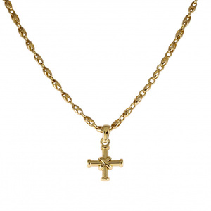 宝格丽十字架项链