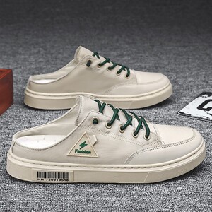 男鞋春秋拖鞋男包头半拖鞋网红外出室外懒人凉拖外穿无后跟凉鞋潮