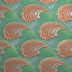 波浪纹花板 底纹波浪 水波纹 水波花板b86精雕图浮雕图石雕灰度图