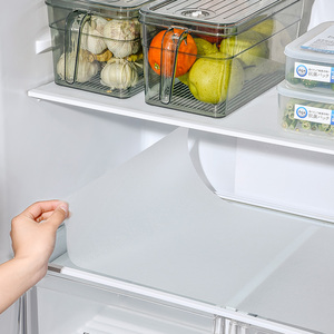 日本银离子抗菌冰箱专用垫纸防水防潮防霉垫橱柜厨房台面防油贴纸