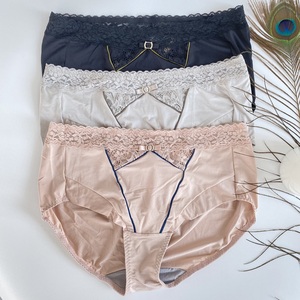 绯格贝缇g3392蕾丝中腰平角内裤性感轻提臀小裤女4509配套底裤