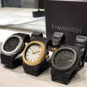 日本代购 kamawatch vintage 31°感温变色手表腕表