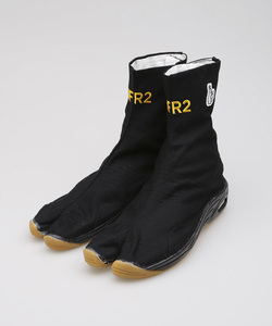 日本代购 fr2 logo embroidery airtabi 男款高帮分趾忍者鞋