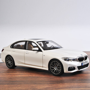 宝马3系车模 norev 1:18 2019新款g20 宝马330i合金开门汽车模型