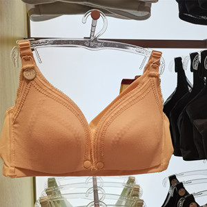 都市丽人新品哺乳内衣lb0cm2无钢圈薄杯c杯四排扣文胸