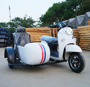 小龟王电动边三轮踏板电动车挎子偏三轮72v休闲旅游代步车