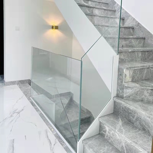 上海岩板楼梯踏步石材室内外防滑现代简约网红灯带通体大理石台阶