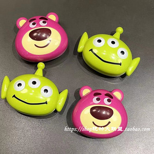 创意造型可爱动漫卡通toy三眼仔草莓熊劳苏熊便捷随身带按摩梳