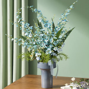 插花仿真花室内跳舞兰