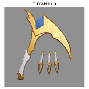 英雄联盟lol kda女团群之刺 阿卡丽 镰刀 匕首cos道具现货