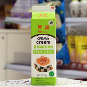 美黛含乳脂奶油