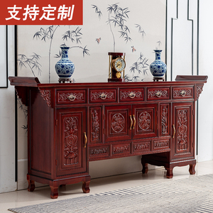 98王宏娟1106淘宝农村堂屋神台供桌香案家用供奉土地公菩萨祖先佛龛