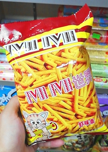 咪咪世界虾味条/蟹味酥82g 全场满69包邮