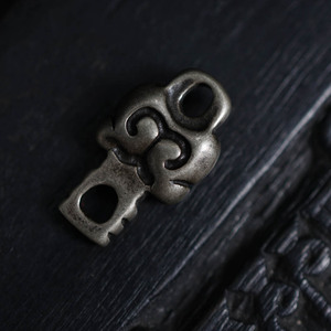 11mm西藏藏式白利马铜记数挂环吊环侧挂项链佛珠念珠配饰