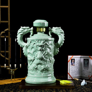 酒仙网52°白水杜康飞龙在天5000ml高度大坛浓香陕西单瓶