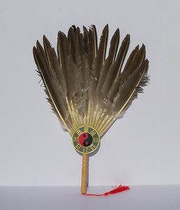 三国孔明扇诸葛亮扇子鹅毛扇羽毛扇子礼品扇三国关羽兵器孔明扇