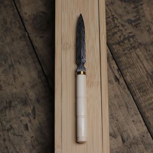 皇皇木吉猛犸象牙茶刀茶针猛犸牙雕茶具中式复古商务礼品收藏整料