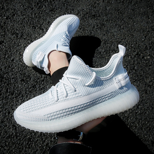 回力椰子鞋男鞋350飞织情侣跑步鞋春季新款超轻便软底休闲运动鞋