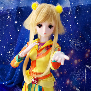 叶罗丽娃娃动漫同款洋娃娃亮采仙子60cm套装礼盒玩具