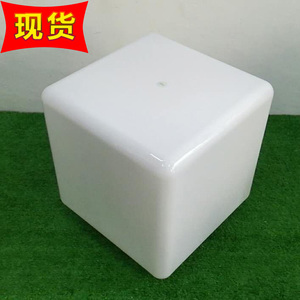 亚克力方形柱头灯 户外别墅庭院路灯罩景观灯围墙灯四方灯罩配件