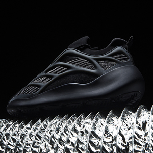 椰子700v3正品yeezy夜光男鞋v2过毒百搭官网运动潮鞋子黑色老爹鞋