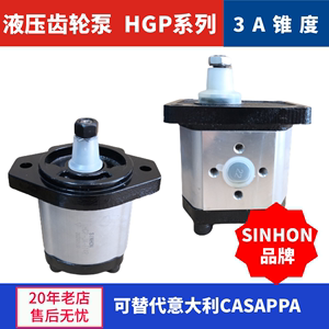 SINHON世宏齿轮油泵HGP3A17R14D/G28P2意大利CASAPPA高压锥轴环卫