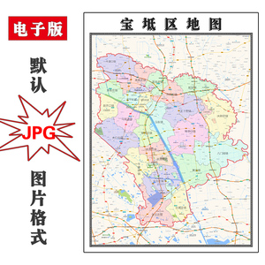 天津宝坻地图