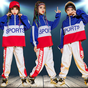 000人付款天猫儿童爵士舞jazz亮片演出服装现代舞蹈表演服街舞鬼步舞