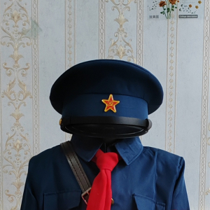 北伐军大盖帽南昌起义帽子红军民国时期井冈山会师八一起义大檐帽