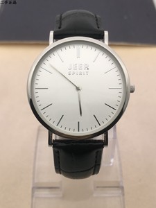 jeep吉普男士石英表超薄简约休闲时尚商务防水正品二手表jpsz003