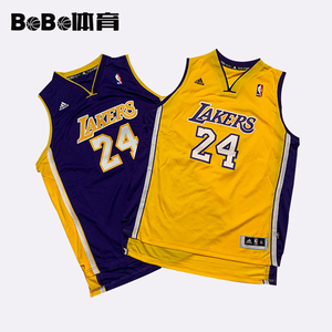 正品青年版湖人科比球衣刺绣24号好莱坞之夜复古拉丁之夜篮球服