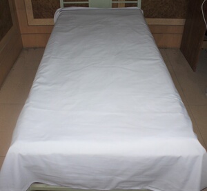 机关单位床单 宾馆诊所宿舍床单 白色 纯棉白床单 加厚 可印字