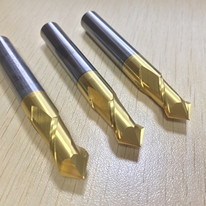 已修磨涂层二手合金倒角刀钨钢定点定心钻90度数控cnc电脑锣刀具
