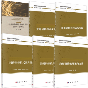 【全6册】教师研修的理论与方法课例研修模式及实践教师网络研修影响因素及保障体系研究同侪研修微课题研主题研修模式及实践书籍