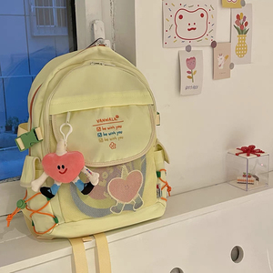 vanwalk caro联名原创小众出走书包运动街头风学生双肩包旅行背包