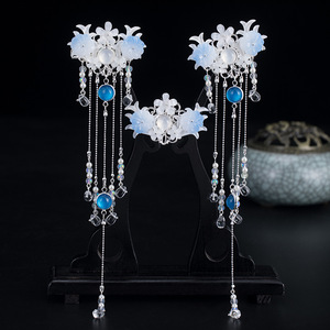 额饰古风流苏头链