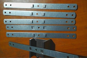 片卡口铁片门窗配件塑钢门窗铁片窗框固定片55x43曹彬生同款货源