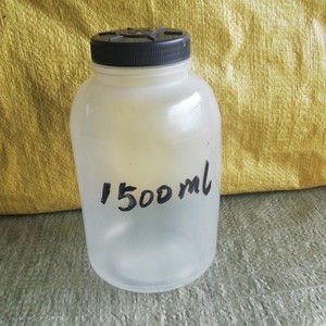 塑料菌种瓶大口径6CM大容量1500ML蜜环菌瓶金针菇瓶