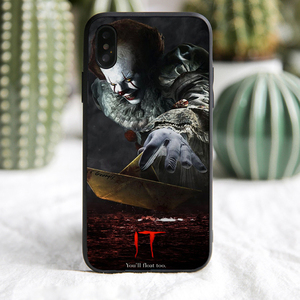 小丑回魂纸船适用于苹果iphone11proxsmaxx13plus硅胶手机壳套14