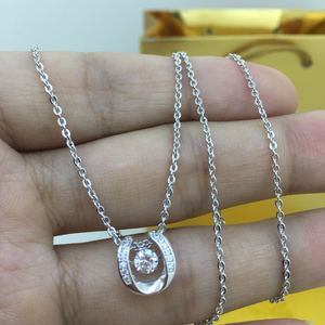 老凤祥au750项链