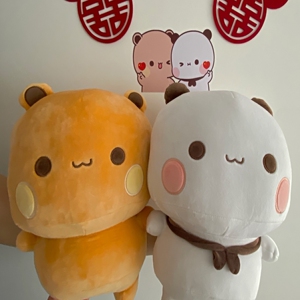 小熊猫一二布布玩偶可爱公仔毛绒玩生日节日礼物钥匙挂件抱枕靠垫