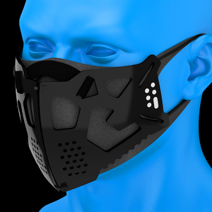 赛博朋克面罩防毒面具cos机能二次元科幻机械badboystudio设计